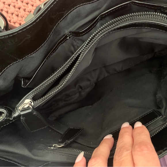 Burberry Black and Gray Checkered Shoulder Bag - Picture 10 of 10